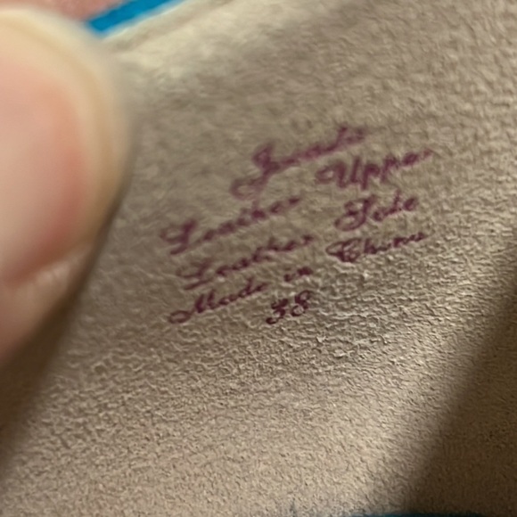 PLENTY BY TRACY REESE Anthro Jocasta Turquoise/Azure Suede Party/Office Pump 8 - Picture 3 of 12